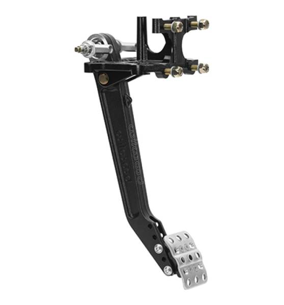 Wilwood - Wilwood Adjustable Tru-Bar Single Brake Pedal - Reverse Swing - 5.5-6.25:1 - 340-16388