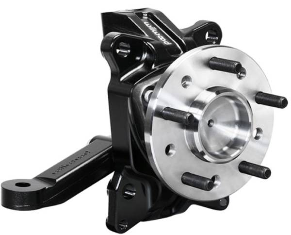 Wilwood - Wilwood Spindle Kit Pair w/ Hub & Steering Arm 63-70 C10 Pickup 2.50in Drop - 831-14201