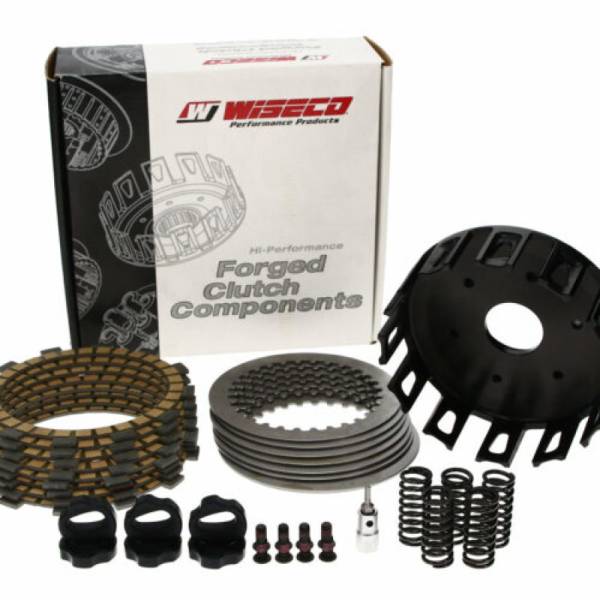 Wiseco - Wiseco Clutch Plate Kit - 8 Steel Clutch Basket - WPPS023
