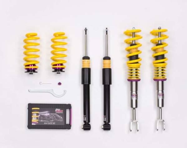 KW - KW Coilover Kit V1 Audi S4 (8E/8H QB6) Wagon/Convertible - 10210065