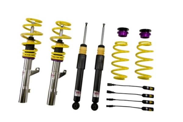 KW - KW Coilover Kit V1 Audi TT (8J) Roadster Quattro (6 cyl.) w/ magnetic ride - 10210091