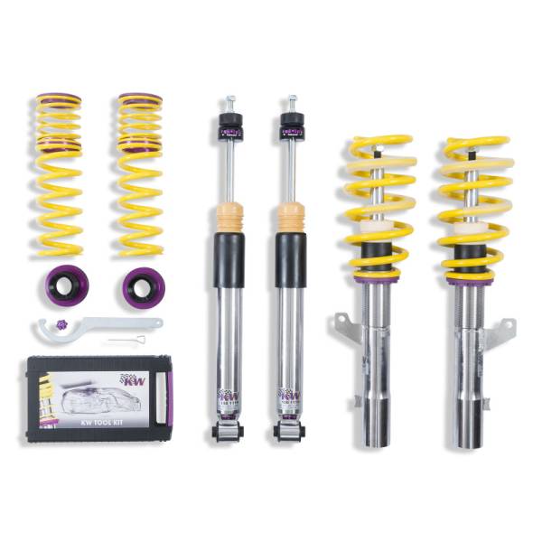 KW - KW Coilover Kit V3 17-18 Audi RS3 2.5L 8V w/o Electronic Dampers - 352100AK