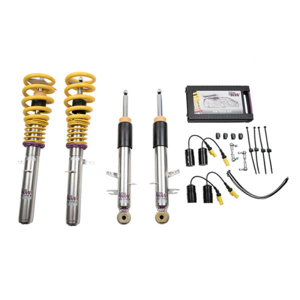 KW - KW Coilover Kit V3 BMW X5 (F15) w/ Rear Air w/ EDC Bundle - 352200AM