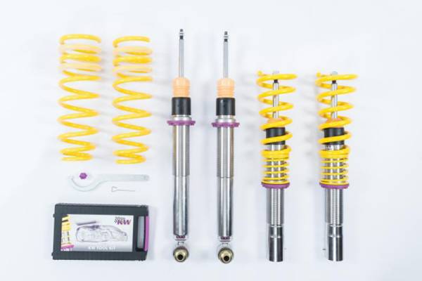 KW - KW Coilover Kit V3 2017+ BMW 5-Series G30 Sedan AWD w/o Electronic Dampers - 352200BW
