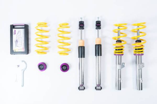 KW - KW Coilover Kit V3 2018+ VW Tiguan (MQB) FWD/AWD w/o Electronic Dampers - 352800BB
