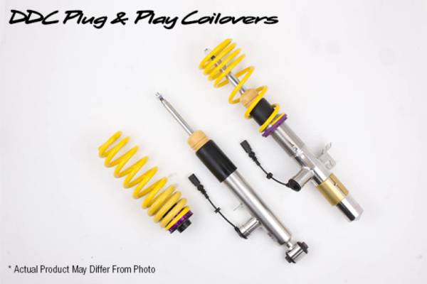 KW - KW Coilover Kit DDC Plug & Play BMW 3 Series F30 6 Cyl. w/ EDC Bundle Included - 39020018