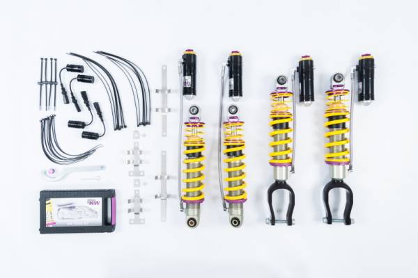KW - KW Coilover Kit V4 Bundle Audi R8 (4S) Coupe/Spyder w/ Magnetic Ride - 3A7100AN