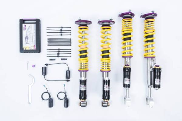 KW - KW Coilover Kit V4 2013+ BMW M5/F10 (5L) Sedan with Electronic Suspension - 3A720098