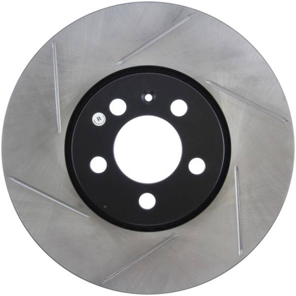 Stoptech - StopTech Power Slot 3/99-06 Audi TT (except Quattro) / 12/98-10 VW Golf Left Front Slotted Rotor - 126.33059SL