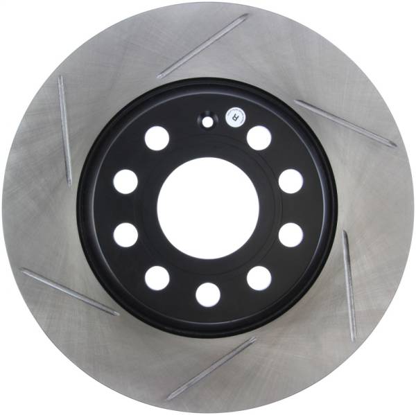 Stoptech - StopTech Power Slot 06-10 Audi A3 / 09 VW CC (Passat CC) / 06-09 GTI Mk V Left Rear Slotted Rotor - 126.33099SL