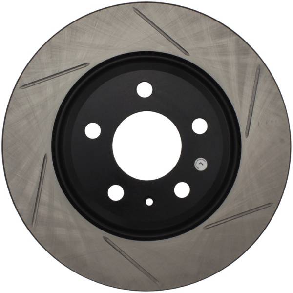 Stoptech - StopTech Power Slot 09-10 Audi A4/A4 Quattro / 08-10 A5 / 10 S4 Rear Right Slotted Rotor - 126.33127SR