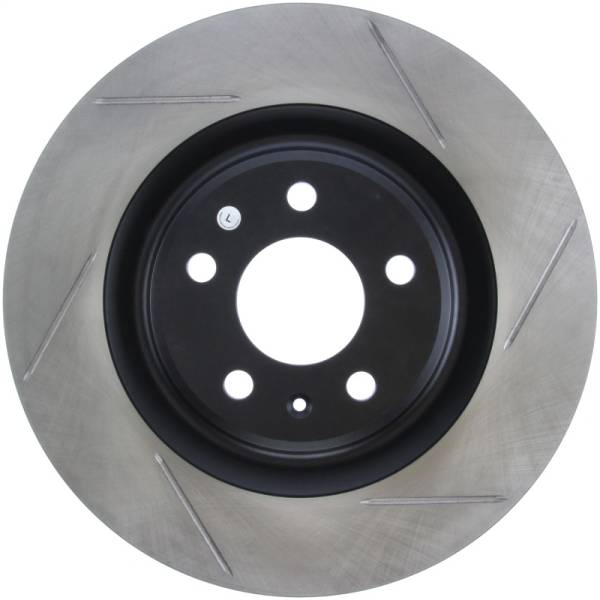 Stoptech - StopTech Power Slot 12-13 Audi A6 Quattro/11-12 A7 Quattro / 10-13 S4 Rear Left Slotted Rotor - 126.33137SL
