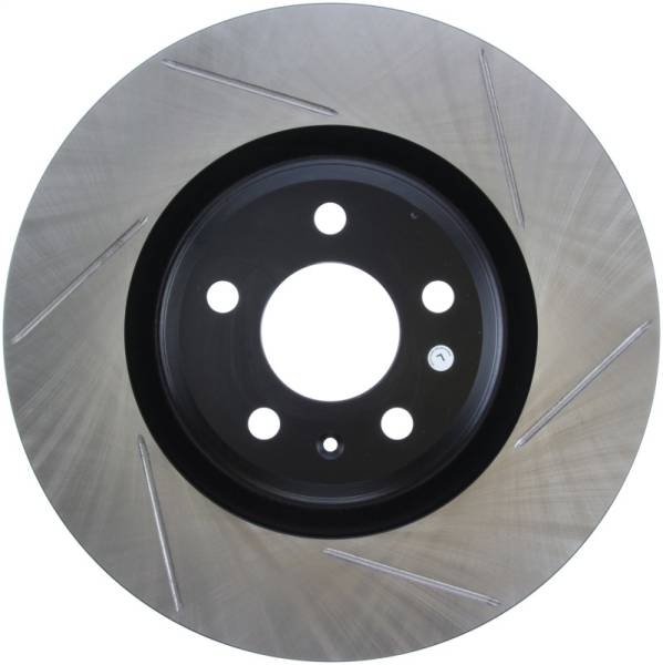 Stoptech - StopTech Power Slot 12 Audi A6 Quattro/11-12 A7 Quattro / 7/11-13 S4 Front Left Slotted Rotor - 126.33138SL