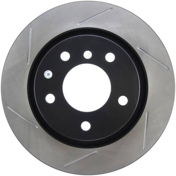 Stoptech - StopTech Power Slot 00 BMW 323 Series / 01-07 325 Series / 99-00 328 Series Rear Left Slotted Rotor - 126.34049SL