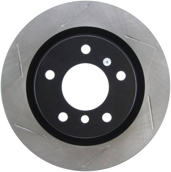Stoptech - StopTech Power Slot 06 BMW 325 Series/07-09 328 Series Rear Left Slotted Rotor - 126.34078SL
