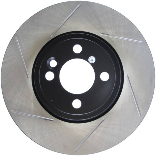 Stoptech - StopTech Power Slot 07-09 Mini Cooper S Front Right Slotted Rotor - 126.34101SR