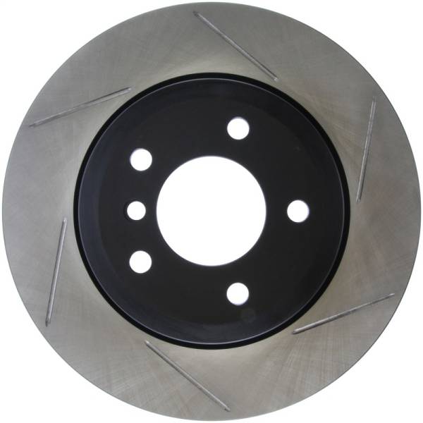 Stoptech - StopTech Power Slot 08-09 BMW 135i Coupe Rear Left Slotted Rotor - 126.34109SL