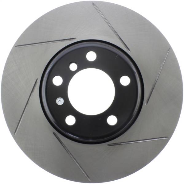 Stoptech - StopTech BMW 12-15 335i / 2014 428i / 2015 235i/228i Front Left Slotted Sport Brake Rotor - 126.34140SL