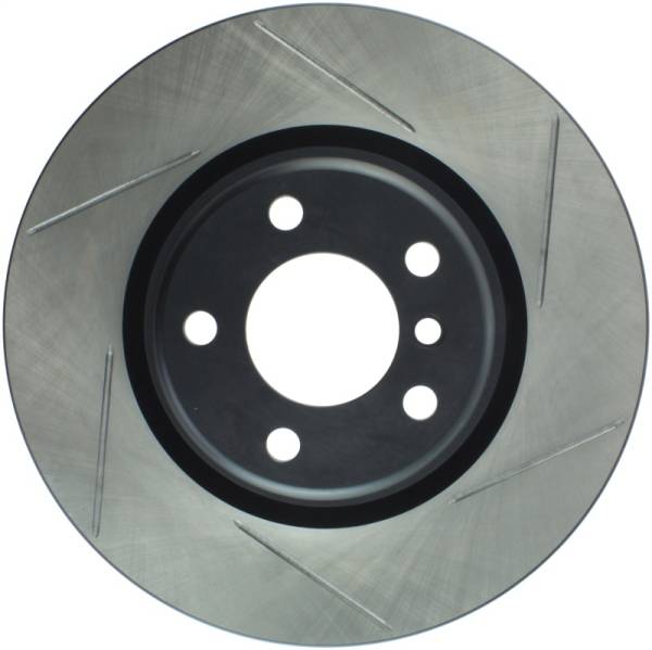 Stoptech - StopTech 16-18 BMW 320i Sport Slotted Left Rear Rotor - 126.34145SL