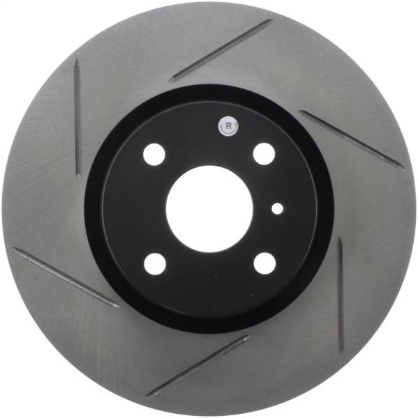 Stoptech - StopTech 16-18 Mazda Miata MX-5 Sport Slotted Front Right Rotor - 126.45090SR