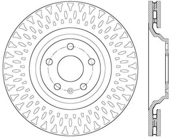 Stoptech - StopTech Slotted & Drilled Sport Brake Rotor - 127.33140R