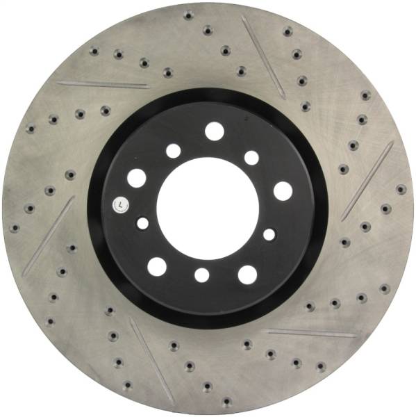 Stoptech - StopTech 00-03 BMW M5 (E39) Slotted & Drilled Left Front Rotor - 127.34062L