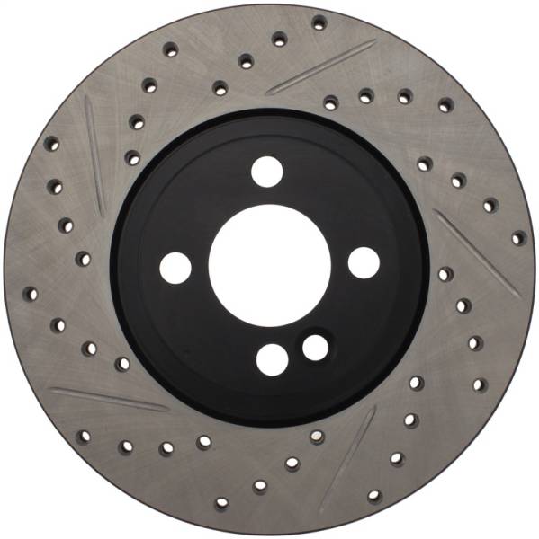 Stoptech - StopTech Slotted & Drilled Sport Brake Rotor 07-13 Mini Cooper - 127.34101R