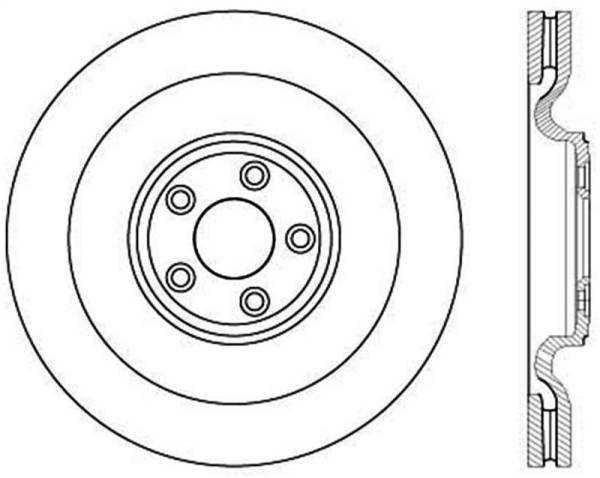 Stoptech - StopTech Drilled Sport Brake Rotor - 128.20030R