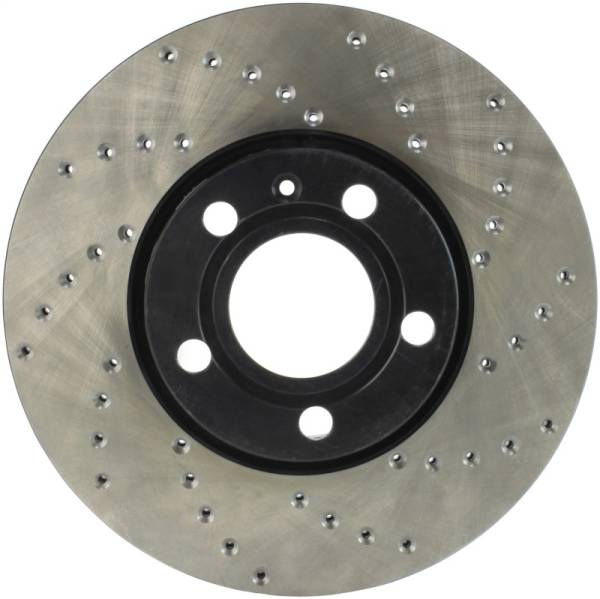 Stoptech - StopTech 96-7/04 Audi A4 / 95-01 A6 / 7/98-05 VW Passat Left Front Drilled Rotor - 128.33039L