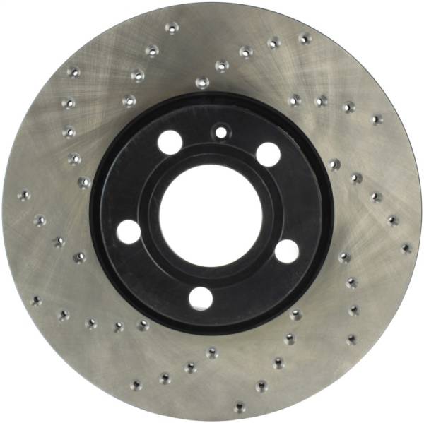 Stoptech - StopTech 96-7/04 Audi A4 / 95-01 A6 / 7/98-05 VW Passat Right Front Drilled Rotor - 128.33039R