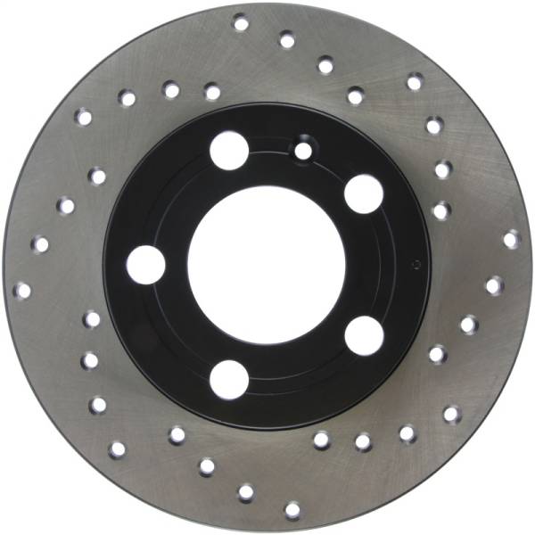Stoptech - StopTech 00-06 Audi TT Left Rear Drilled Rotor - 128.33057L