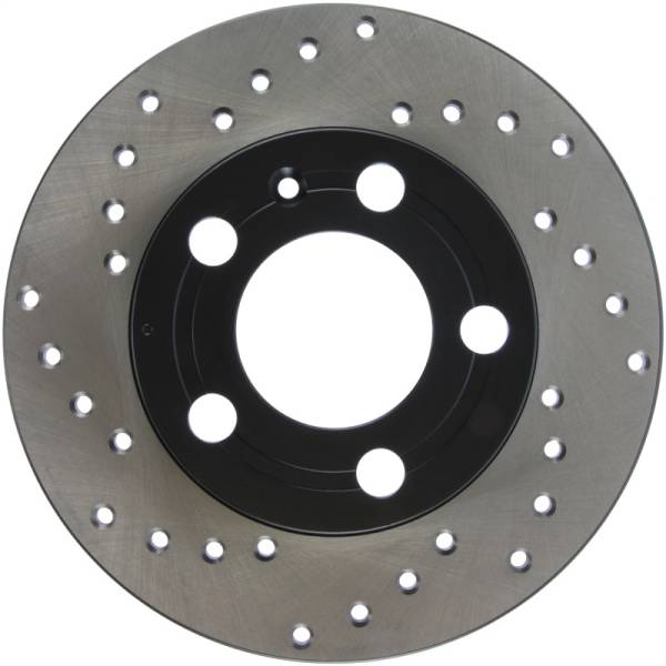 Stoptech - StopTech 00-06 Audi TT Right Rear Drilled Rotor - 128.33057R