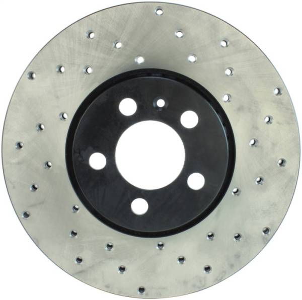 Stoptech - StopTech 6/99-08 VW Beetle / 03-10 Beetle Conertible / 12/98-06 Golf GTI Left Front Drilled Rotor - 128.33059L