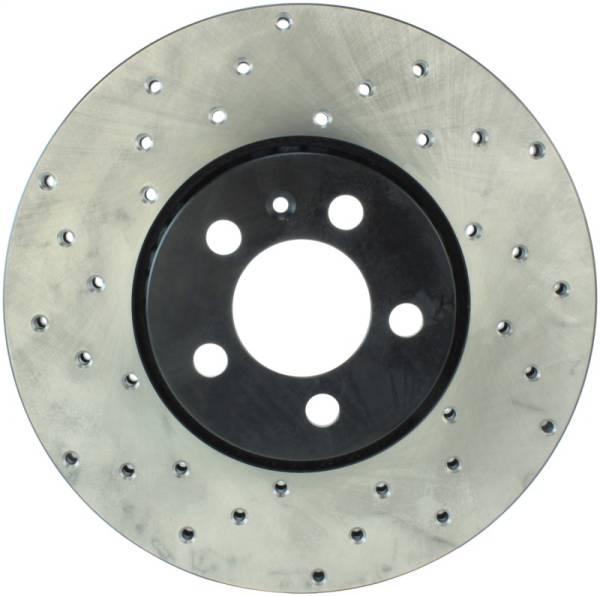 Stoptech - StopTech 6/99-08 VW Beetle / 03-10 Beetle Conertible / 12/98-06 Golf GTI Right Front Drilled Rotor - 128.33059R