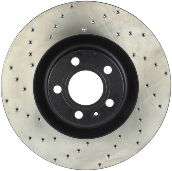Stoptech - StopTech 04-09 Audi S4 Drilled Right Front Rotor - 128.33087R