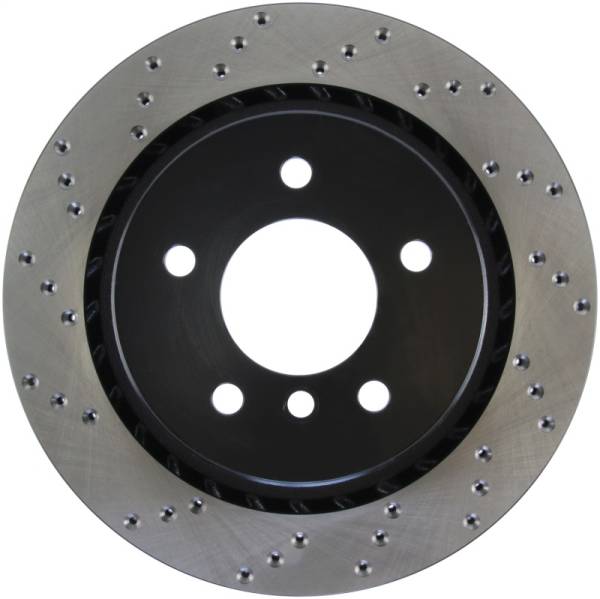 Stoptech - StopTech 98-02 BMW Z3 Drilled Right Rear Rotor - 128.34037R