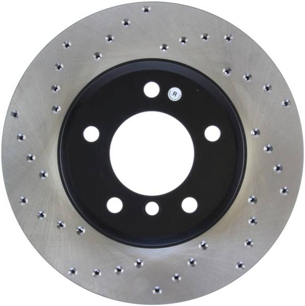 Stoptech - StopTech 99-05 BMW 3-Series Drilled Right Front Rotor - 128.34048R