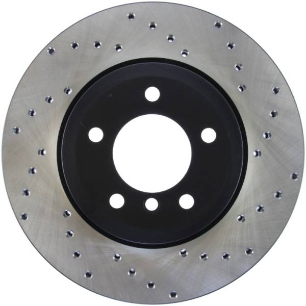 Stoptech - StopTech 01-06 BMW 330 Drilled Left Front Rotor - 128.34052L