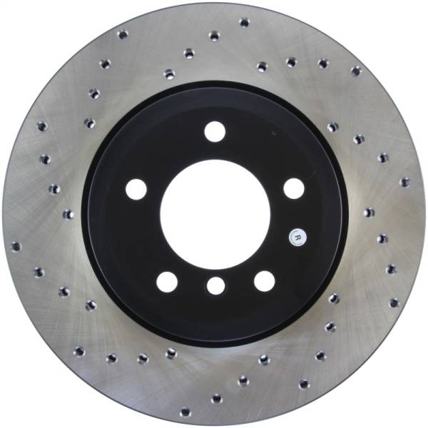 Stoptech - StopTech 01-06 BMW 330 Drilled Right Front Rotor - 128.34052R