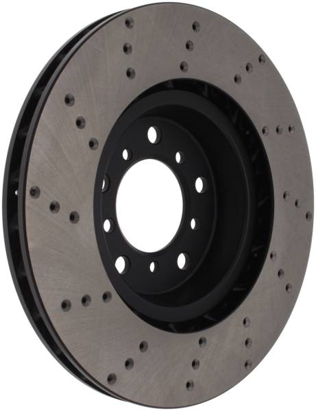 Stoptech - StopTech 01-06 BMW M3 Drilled Left Front Rotor - 128.34058L
