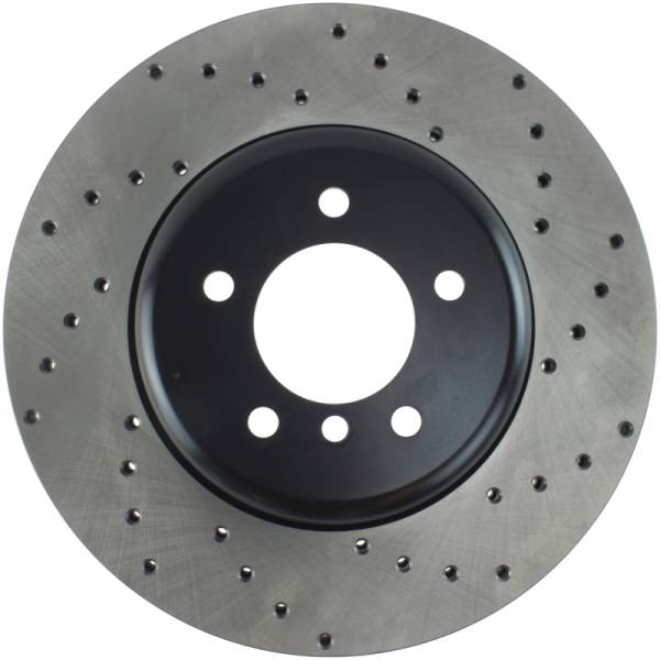 Stoptech - StopTech 04-10 BMW 5-Series & 6-Series Drilled Left Front Rotor - 128.34071L