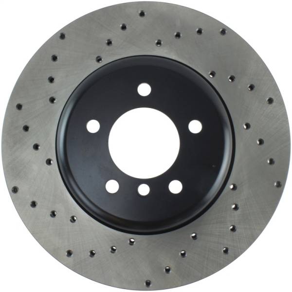 Stoptech - StopTech 04-10 BMW 5-Series & 6-Series Drilled Right Front Rotor - 128.34071R