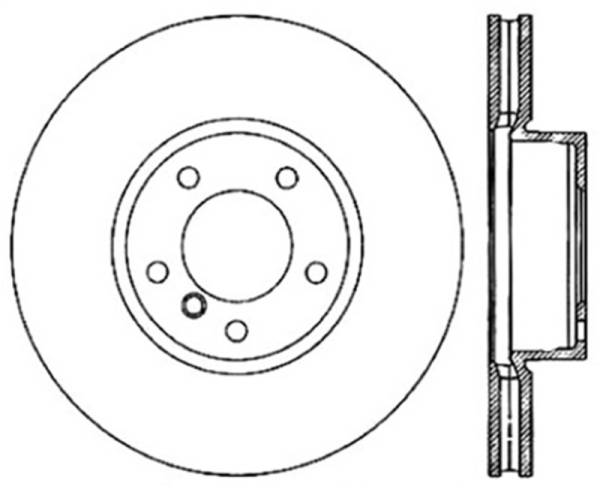 Stoptech - StopTech Drilled Sport Brake Rotor - 128.34098R