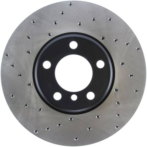 Stoptech - StopTech 12-15 BMW 335i Drilled Right Front Rotor - 128.34140R