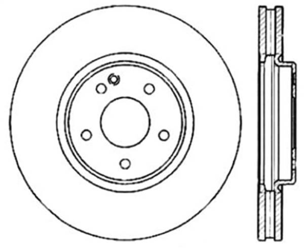 Stoptech - StopTech Drilled Sport Brake Rotor - 128.35054L
