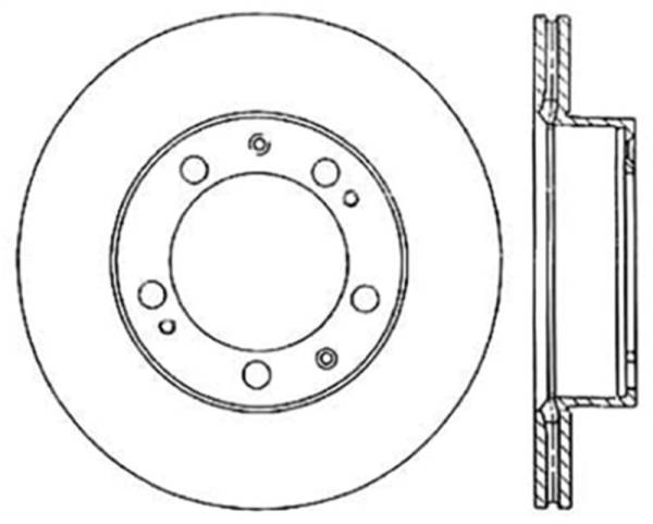 Stoptech - StopTech Drilled Sport Brake Rotor - 128.37030L