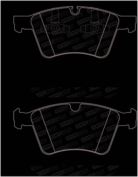 Stoptech - StopTech Street Brake Pads - 308.12720