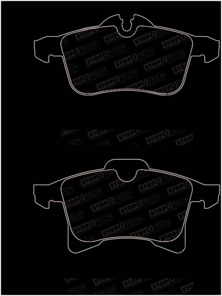 Stoptech - StopTech Street Brake Pads - Front - 308.13610