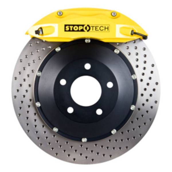 Stoptech - StopTech BBK 08-13 BMW M3/11-12 1M Coupe Rear Yellow ST-40 Calipers 355 x 32 Drilled Rotors - 83.160.0047.82