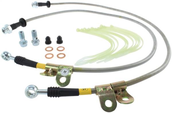 Stoptech - StopTech 05-09 Land Rover LR 3 / 06-09 Range Rover Front Stainless Steel Brake Line Kit - 950.22000